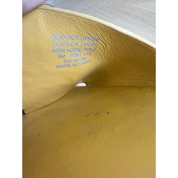 Tory Burch Ines Yellow Leather Women Sandals- SZ 9 - Picture 10 of 11